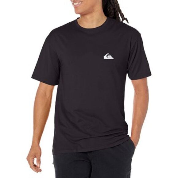 Quiksilver - Mens Sldstreak Surf T-Shirt, size large US mens, color black. - Picture 1 of 5